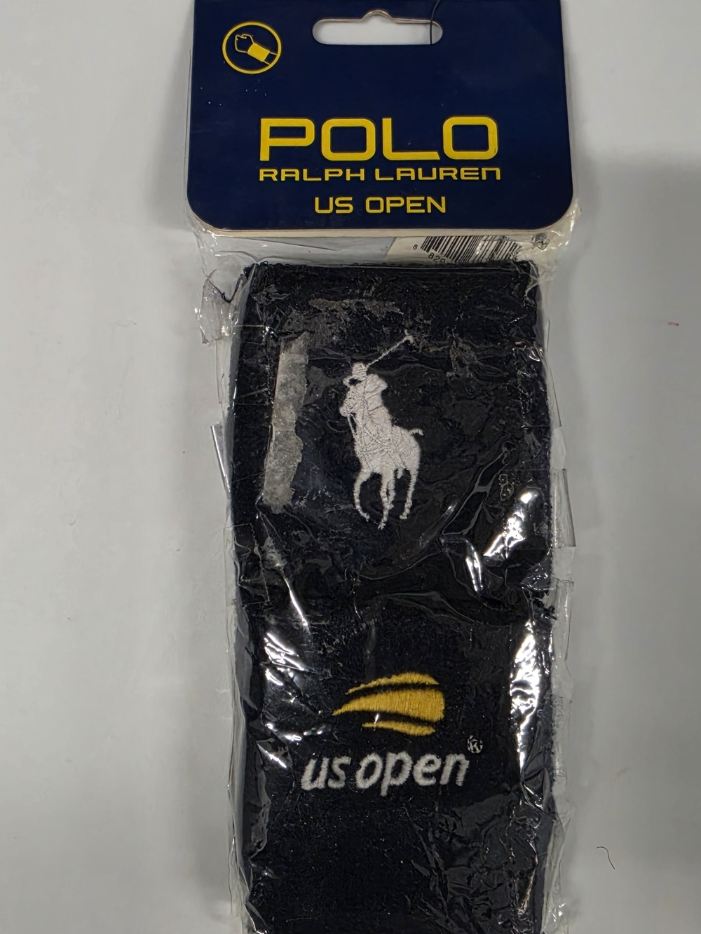 Polo by Ralph Lauren Black & Yellow US Open Wristband